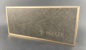 Vintage Parker 75 Imperial Set Classic Empty Double Pen Box Case Red Velvet